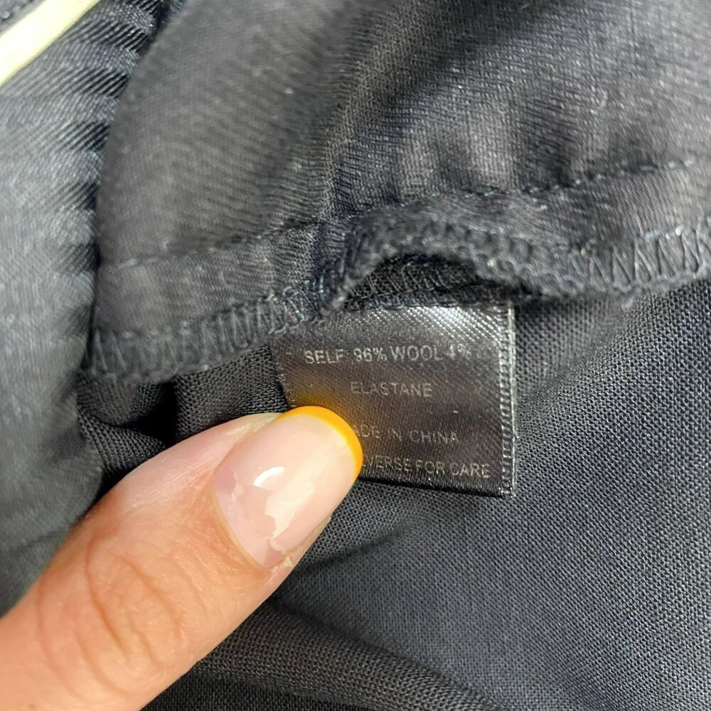 Barneys New York‎ Black Stretch Bermuda Shorts Size 0 - Picture 10 of 11